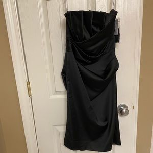 David’s Bridal Black Dress , size 6, new with tags
